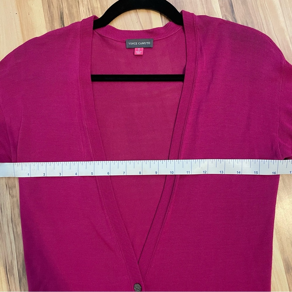 Vince Camuto Raspberry Colored Sweater - Picture 6 of 7